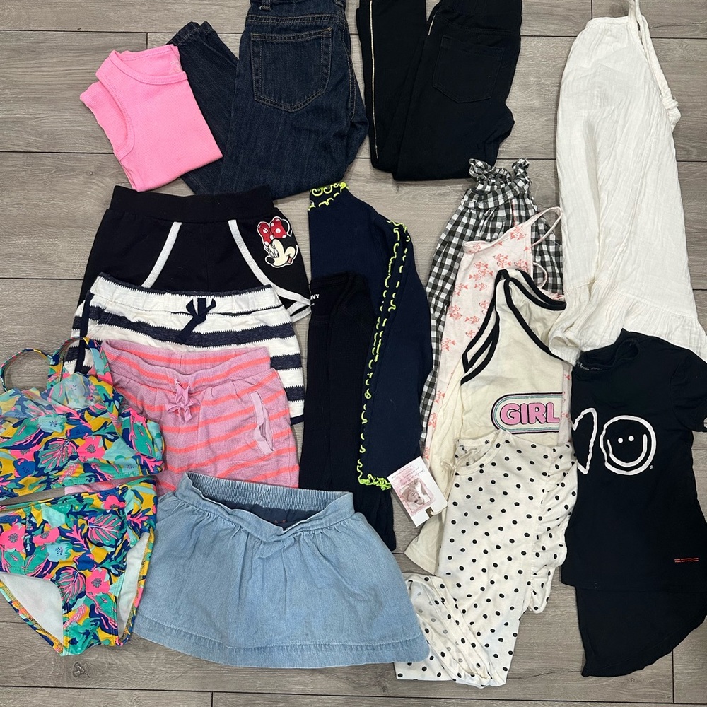 Colorful Kids Clothing Bundle 4T
